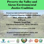 Riparian Setback mtng Aug 30th